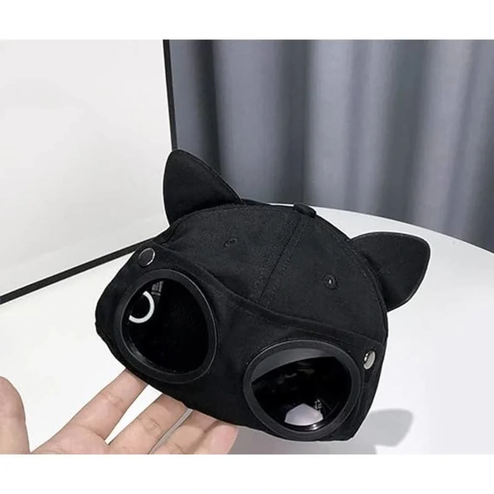 Retro Hip Hop Mask Black Aviator Glasses Peaked Sunglasses Baseball Cat …